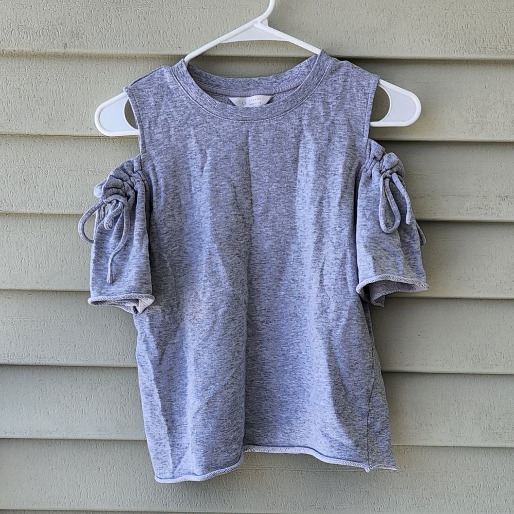LC Lauren Conrad Women's Size s Sweatshirt open shoulders